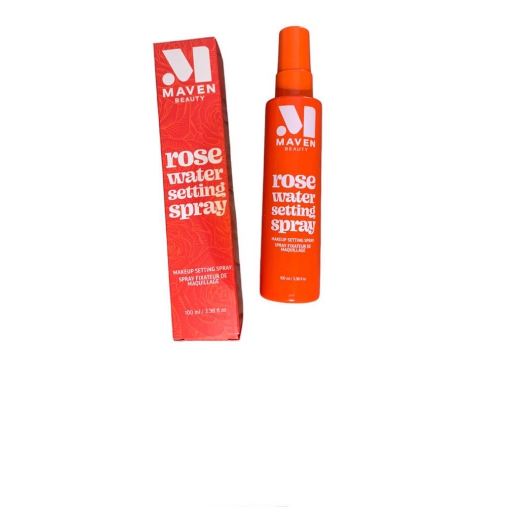 Maven Beauty Rose Water Setting Spray.
